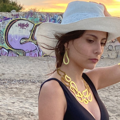 GOTA earrings gold plated-3