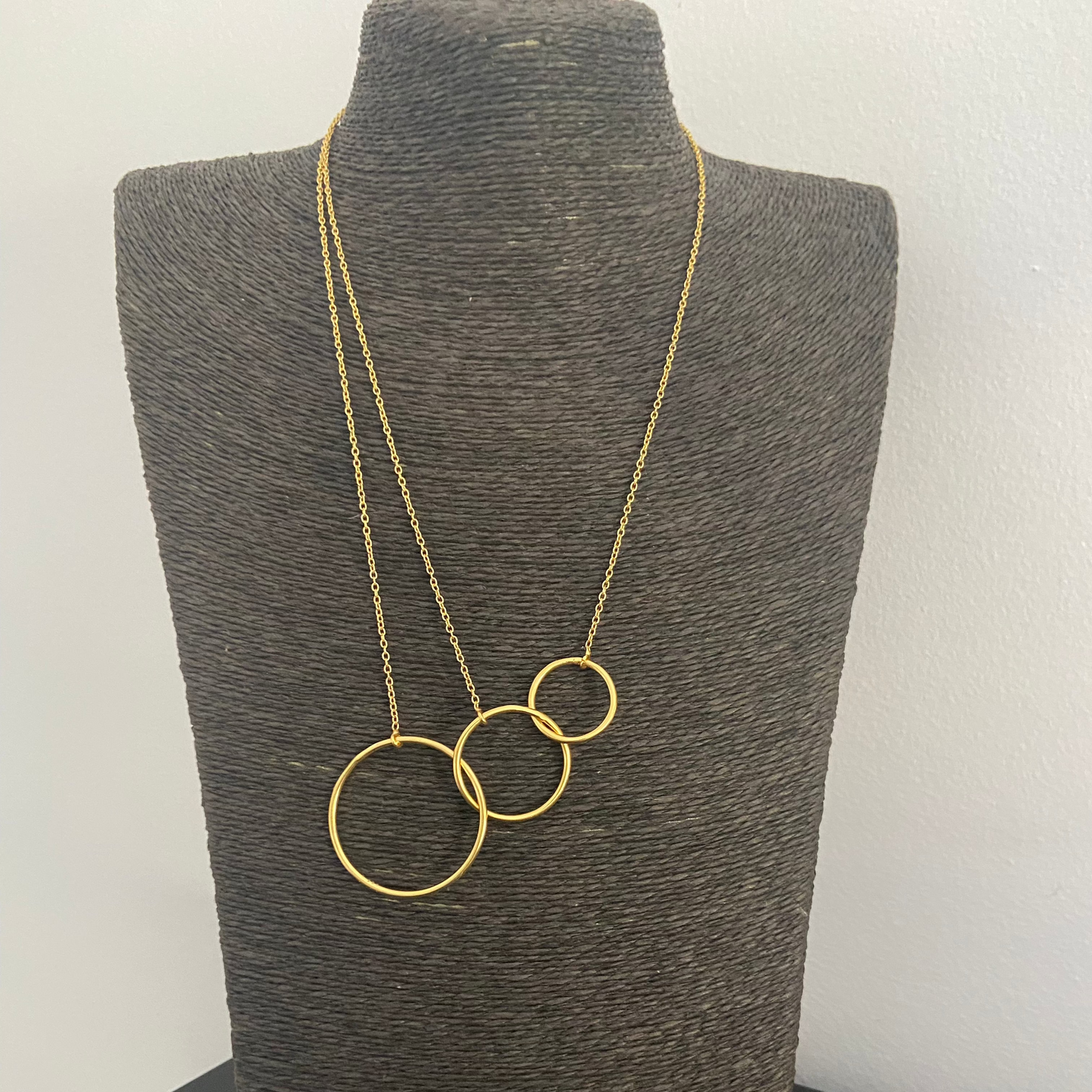 SALERNO gold plated necklace - Design with character-3