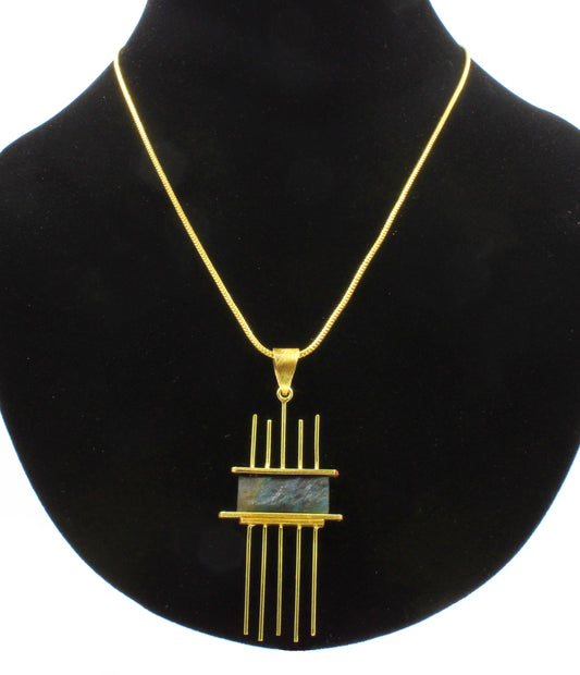 Collar de BASTONI bañado en oro-0