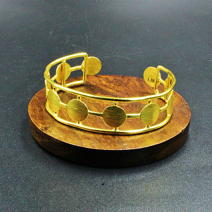 GANTE gold-plated bracelet - Design with character-2